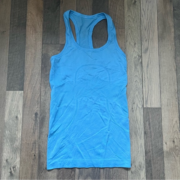 lululemon athletica Tops - Lululemon Blue Swiftly Tech Tank Top 2